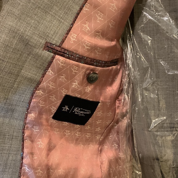 Men’s Gray Penguin suit - Picture 4 of 9